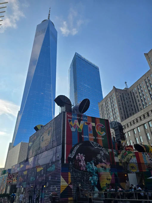 Blick auf das One World Trade Center.