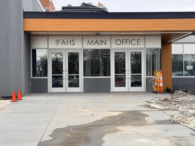 New Entrance