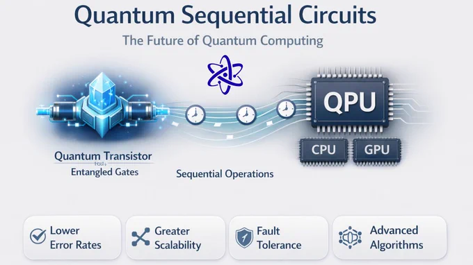 The QSCs
The Researchers a quantum computing system based on Quantum Sequential Circuits (QSCs), advancing quantum information science. This novel strategy marks a substantial departure from the conventional qubit-only models that have dominated the market for the past ten years. This novel architecture promises to increase the scalability, integration, and efficiency of quantum processors by directly integrating memory and temporal sequencing into the hardware, much like the transistors and clocks in a traditional central processing unit (CPU).
The “Missing Link”: The Arrival of the Quantum Transistor
The “static” character of qubits has long been a major obstacle in quantum computing. Whether employing photons, trapped ions, or superconducting loops, these systems usually depend on intricate external control mechanisms to change data, which results in significant hardware overhead and high error rates. 