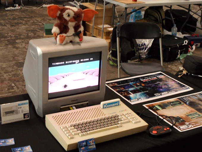 Dragon MSX en la Barcelona Games World del 2016
