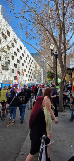 San Pedro Square Market filled with pedestrians