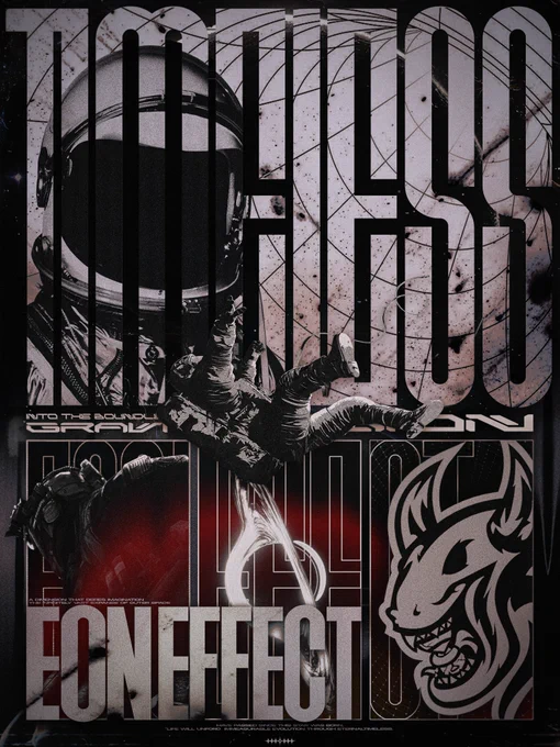 EON EFFECT  POSTER ART WORK