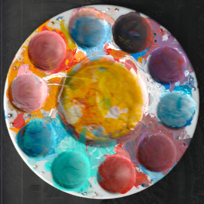 Cover Artwork for "Painting" by Robalu Gibsun & Sound Genesius.