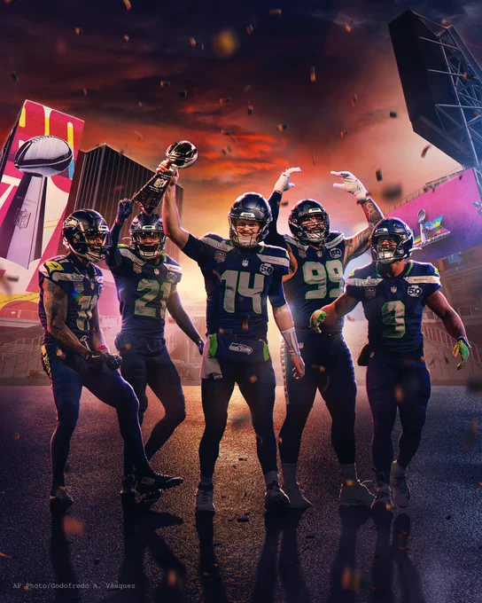 Lombardi Trophy Seahawks 