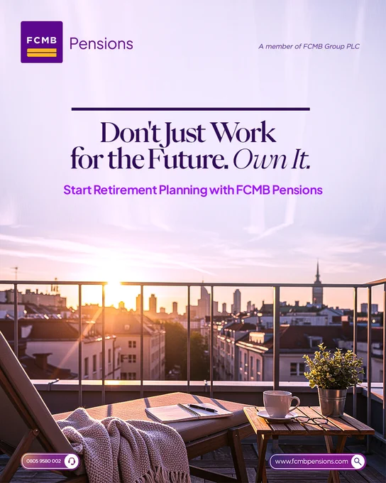 Retire with FCMB Pensions.