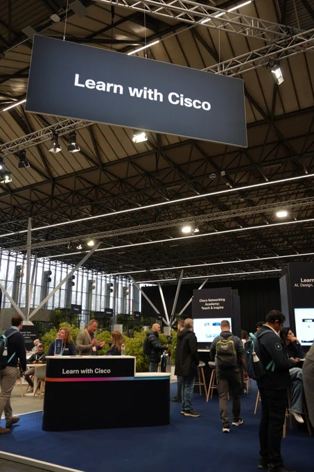 Learn with Cisco Booth at Cisco Live 2026 Amsterdam