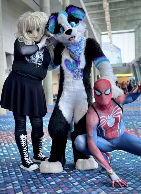 Cosplayers with Hope.