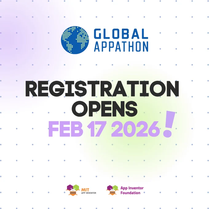Global Appathon registration opens February 17, 2026.