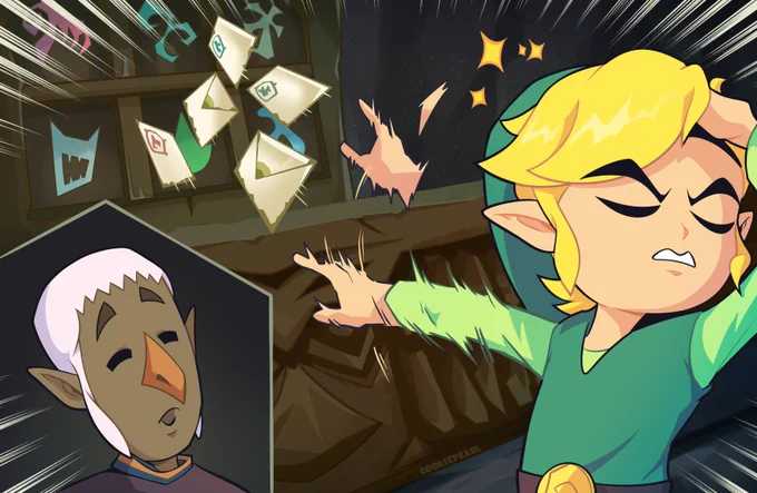 Windwaker, Link sorting mail like a professional 