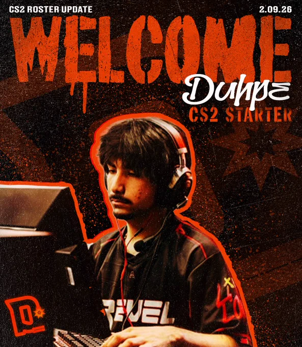 Duhpe joins the official DETONATE CS2 roster