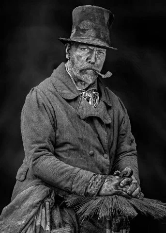 MONO PRINT: (20) 'Victorian Sweep' - by Trevor Lane