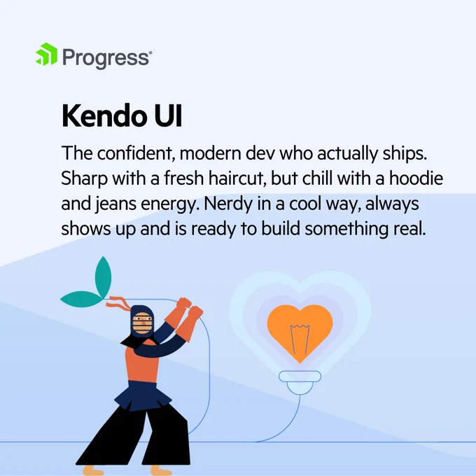 Valentine's Day Card: Kendo UI