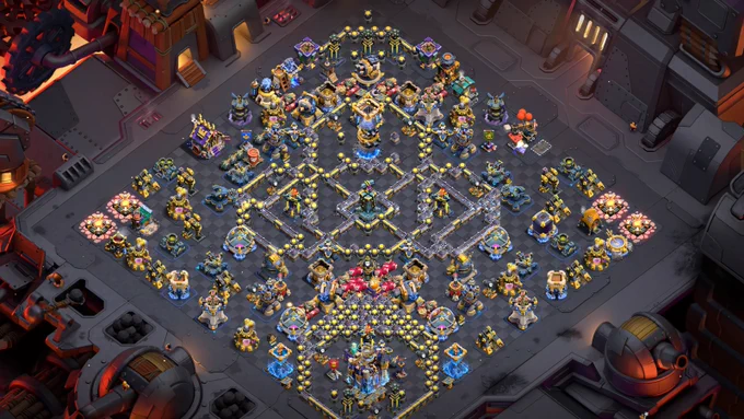 Base 6 : Unbeatable CWL Design for Royal Champion Defense - Clash of Clans Feb 2026 Meta