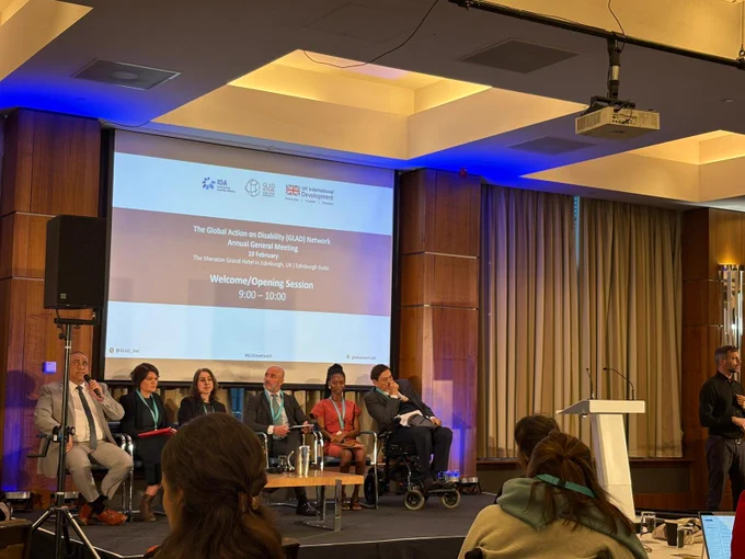Jose Vierra speaking at the GLAD AGM 2026