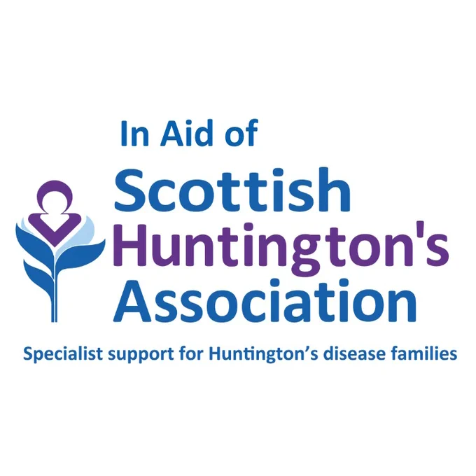 Image shows the logo for Scottish Huntington's Association, charity partner of Tabletop Scotland 2026