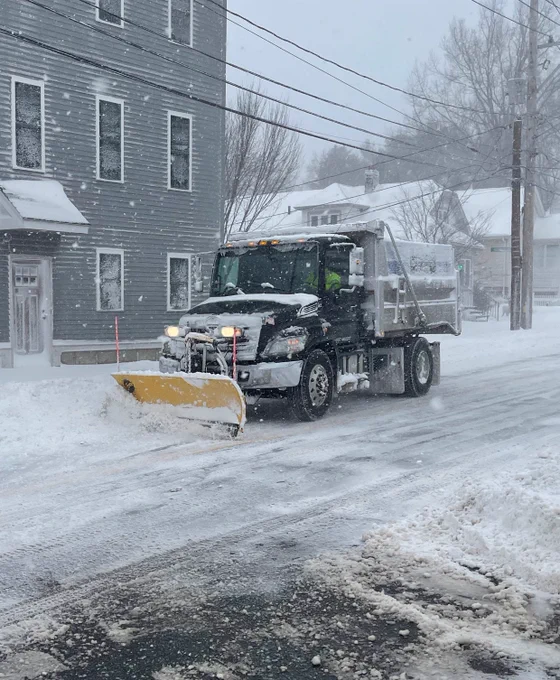 Picture: PWD contractor clearing roadways.