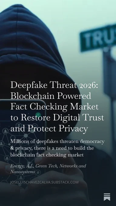 Deepfake problem blockchain protect privacy - Jose Luis Chavez Calva