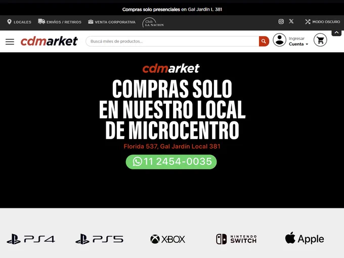 Argentina | Cierra CDMarket tras más de 30 años en el mercado