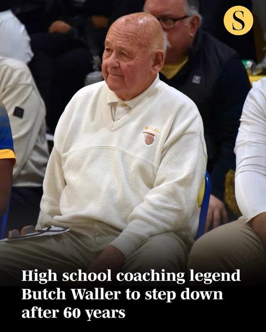 Image of Coach Butch Waller who is stepping down after 60 years as coach of the boys basketball at Wicomico High School
