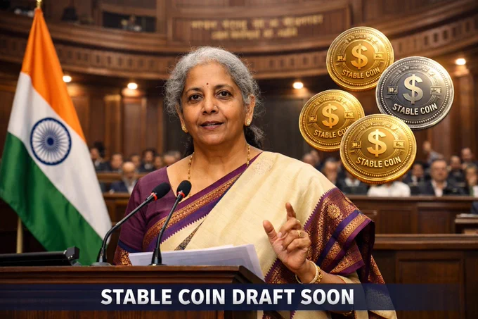 India may soon take a big step toward regulating stablecoins 🇮🇳

Reports suggest the government is preparing a draft framework to study and potentially regulate stablecoins within the Virtual Digital Asset ecosystem.

Key focus areas could include:
• Financial stability safeguards
• Reserve backing & transparency
• Consumer protection
• AML/KYC compliance
• Cross-border payment use cases
• Integration with India's digital economy

Clear rules for stablecoins could boost fintech innovation, enable faster global settlements, and support Web3 growth while maintaining regulatory oversight.

If implemented carefully, India can balance innovation with security and position itself as a major player in the global digital asset economy.