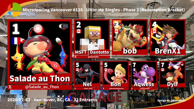MSV#128 Redemption Top 8