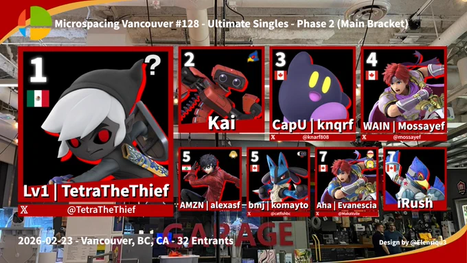 MSV#128 Main Top 8