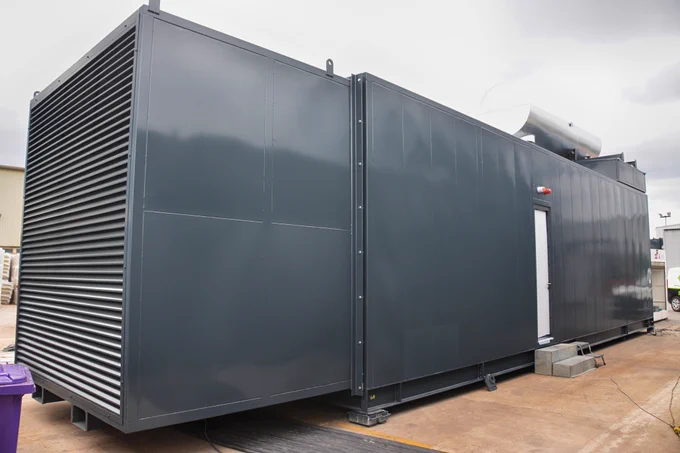 Bespoke 3000kVA Acoustic Standby Generator Enclosures for a New 40 MW London Data Centre