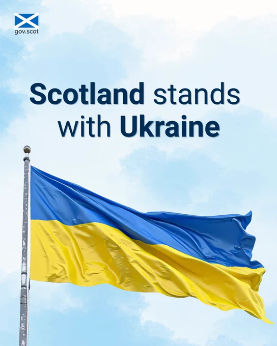 Scotland stands with Ukraine