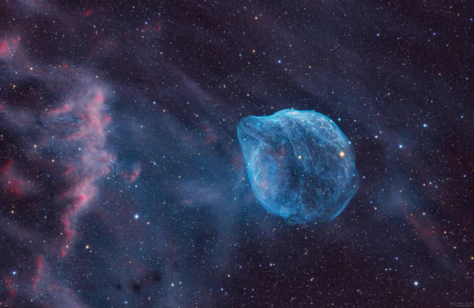 A dying star’s breath, captured in stunning detail. 🌌 Get 20% OFF exclusive “Masters Only” data — 37  hours of deep‑sky data, limited time!