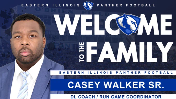 Join us in welcoming our new Defensive Line Coach & Run Game Coordinator @CoachWalker53 ‼️

🔗: https://tinyurl.com/3r4dh66z

#WeNotMe | #BleedBlue | #TogetherWeWill