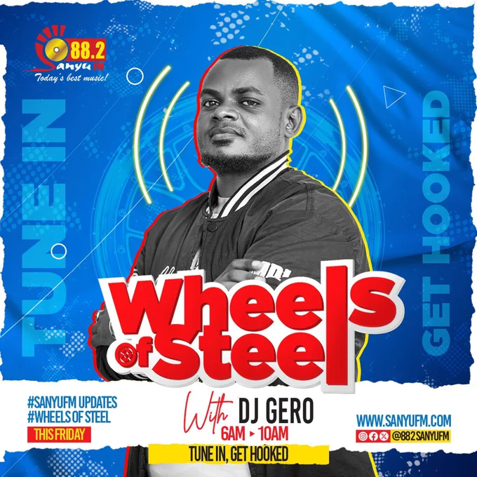 It’s a fridayyyyy tune in on @882SanyuFM let’s activate your #ValentinesWeek #SanyuBreakFastClub #WheelsOfSteel With @kanyindo & @rudende Ft @gero_humblelion Stream Live On https://sanyufm.com #TuneInGetHooked