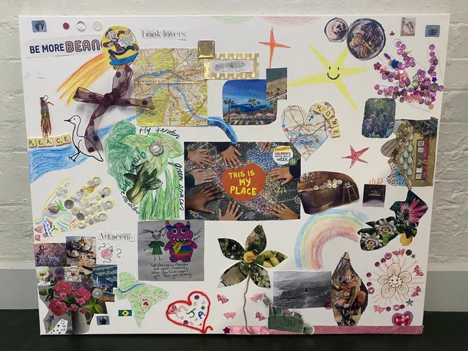 Art project created by Place2Be staff