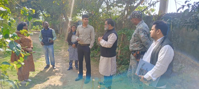 Water stress to water stability-Dhanbad’s shallow aquifer management story. Shri Ashish Gangwar, CEO @DhanbadC, witnessed local #shallowaquifer revival & use today at 4 sites. Real results - Jeevan Jyoti School