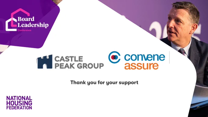 Castle Peak Group and Convene Assure, thank you for sponsoring Board Leadership 2026