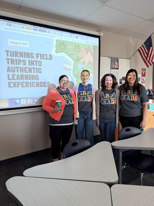 Lillian Schumacher First Grade Teachers at PD session