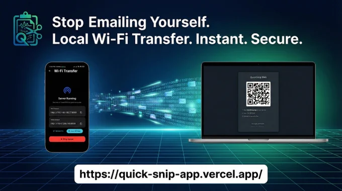 Save notes, manage clipboard, OCR scan, Cloud Sync & Wi-Fi transfer to computer.
