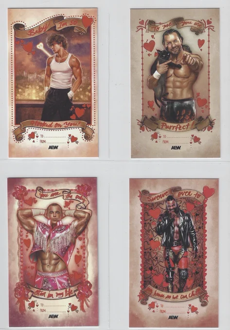 AEW Valentine's Day Cards 2026