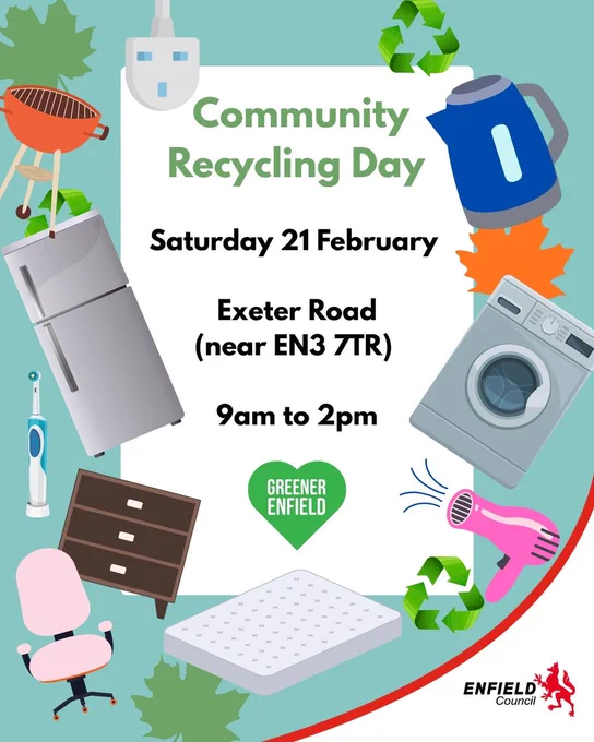 February 2026 Community Recycling Day
