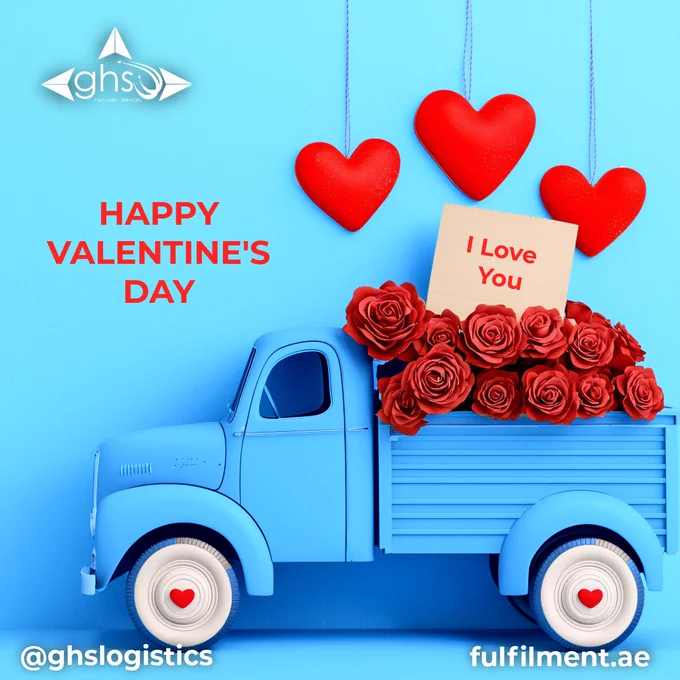 Happy Valentine Day, GHSL Fufilment Centre deliver love to your beloved ones with roses and inserting your love message
