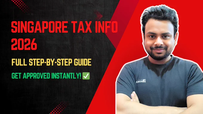 A professional tutorial by Digital Moshh showing how to fill out the Singapore Tax Info form in Google AdSense for 2026. The image explains the step-by-step process for YouTubers to solve payment hold issues and how to submit the form without a Tax Residency Certificate (TRC) using alternative documents.