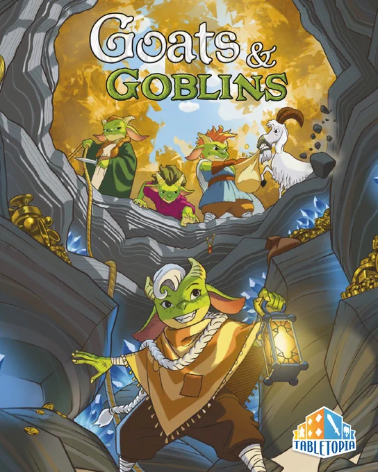 🐐 Play on Tabletopia - https://tabletopia.com/games/goats-goblins
📣 Follow @BAGamesCo 