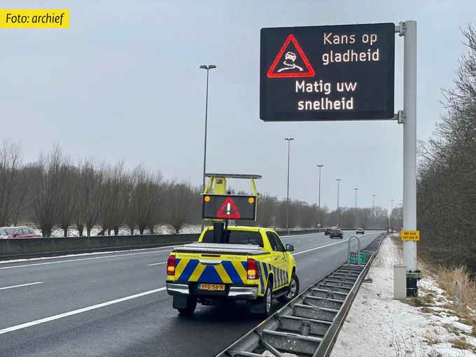 Archieffoto van gladheid