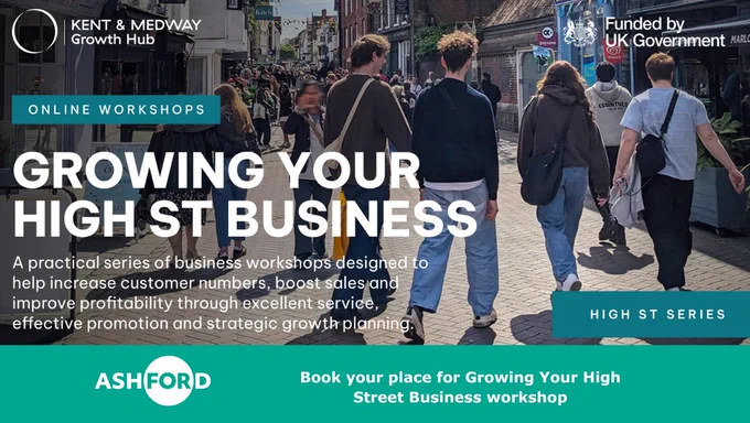 Sign up for free business workshops