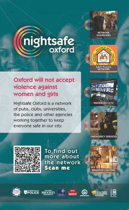 This is a great opportunity to:
✅ Learn about the support networks available in Oxford
✅ Speak directly with security and local police
✅ Get advice on personal safety and reporting options
✅ Understand how we’re working together to keep our community safe

Your safety matters. Whether you have questions, concerns, or simply want to know more about the support available, please come and join us.

Together, we can build a safer campus community