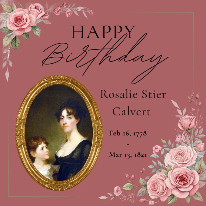 Today is a great day to read a chapter or two of "Mistress of Riversdale: The Plantation Letters of Rosalie Stier Calvert, 1795-1821,"  edited by Margaret Law Callcott. Get to know the witty, smart, observant Rosalie through her letters to her family back home in Belgium. 