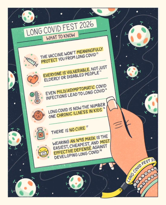 illustrated comic about community, masking in an N95, and the covid pandemic