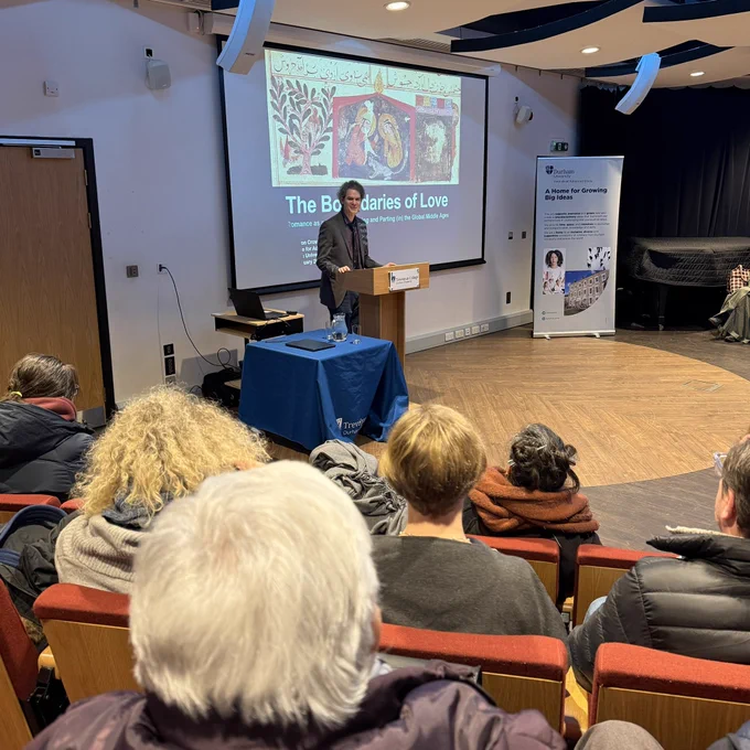 Our IAS Fellow delivers the lecture