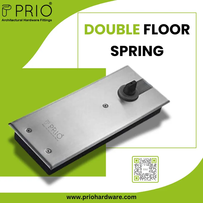 PRIO double floor spring for glass and wooden doors