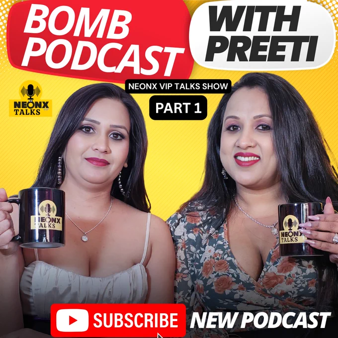 Preeti aayi hamare NeonXVIP Talk Show pe 🔥 Aur industry ke aise–aise raaz khol diye ke puri team dang reh gayi 😲Jo baatein kabhi camera pe nahi aayi, woh sab is short mein sunne ko milengi! Full masala, full entertainment – miss mat karna 💥