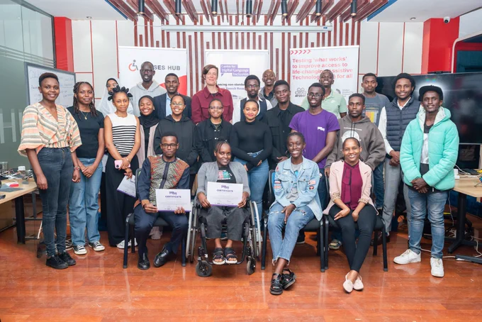 Group photo of all the participants at the makerthon